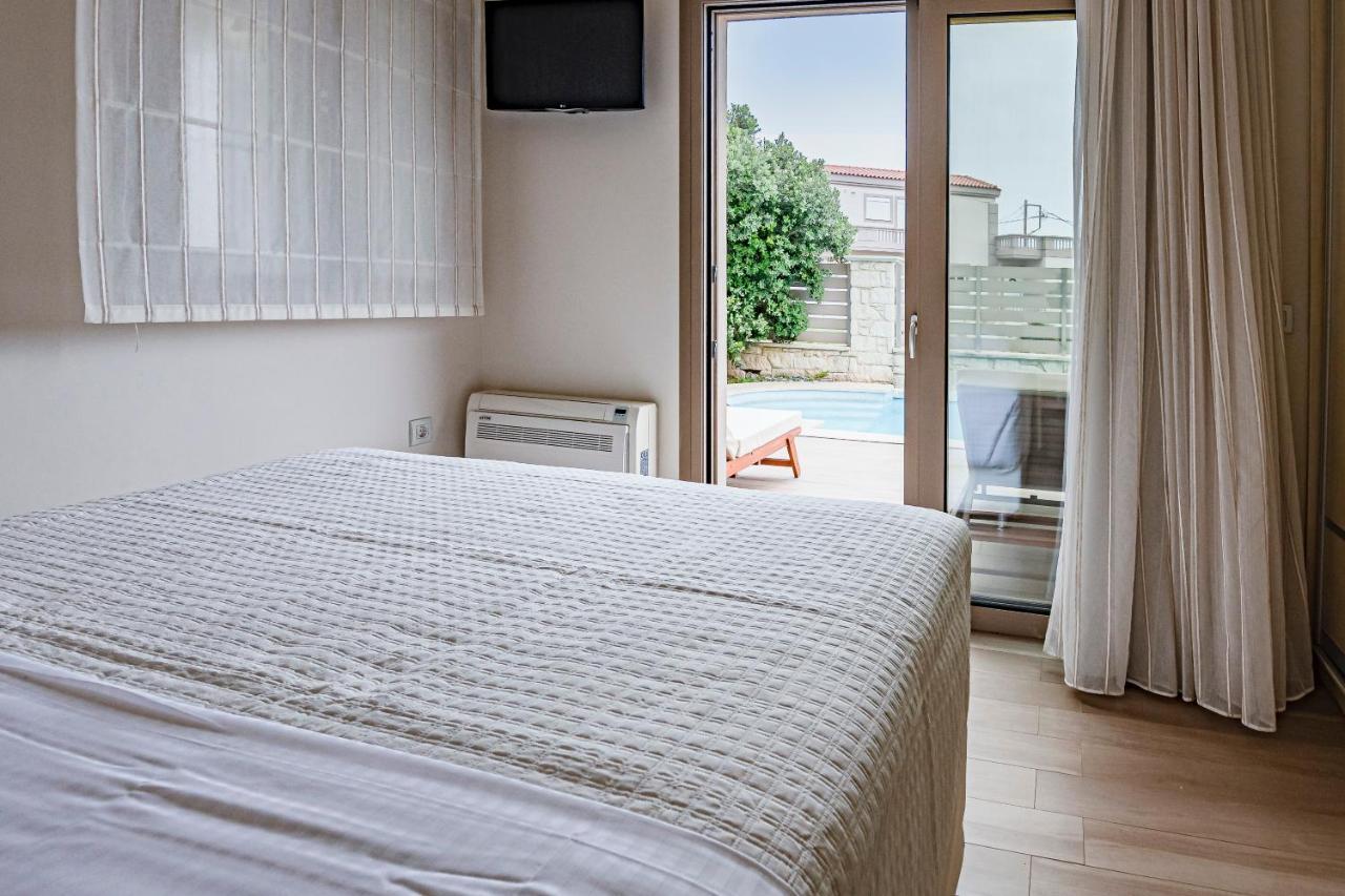 Superior Villa Marina Mare Sauna Hammam Nea Kydonia  Экстерьер фото