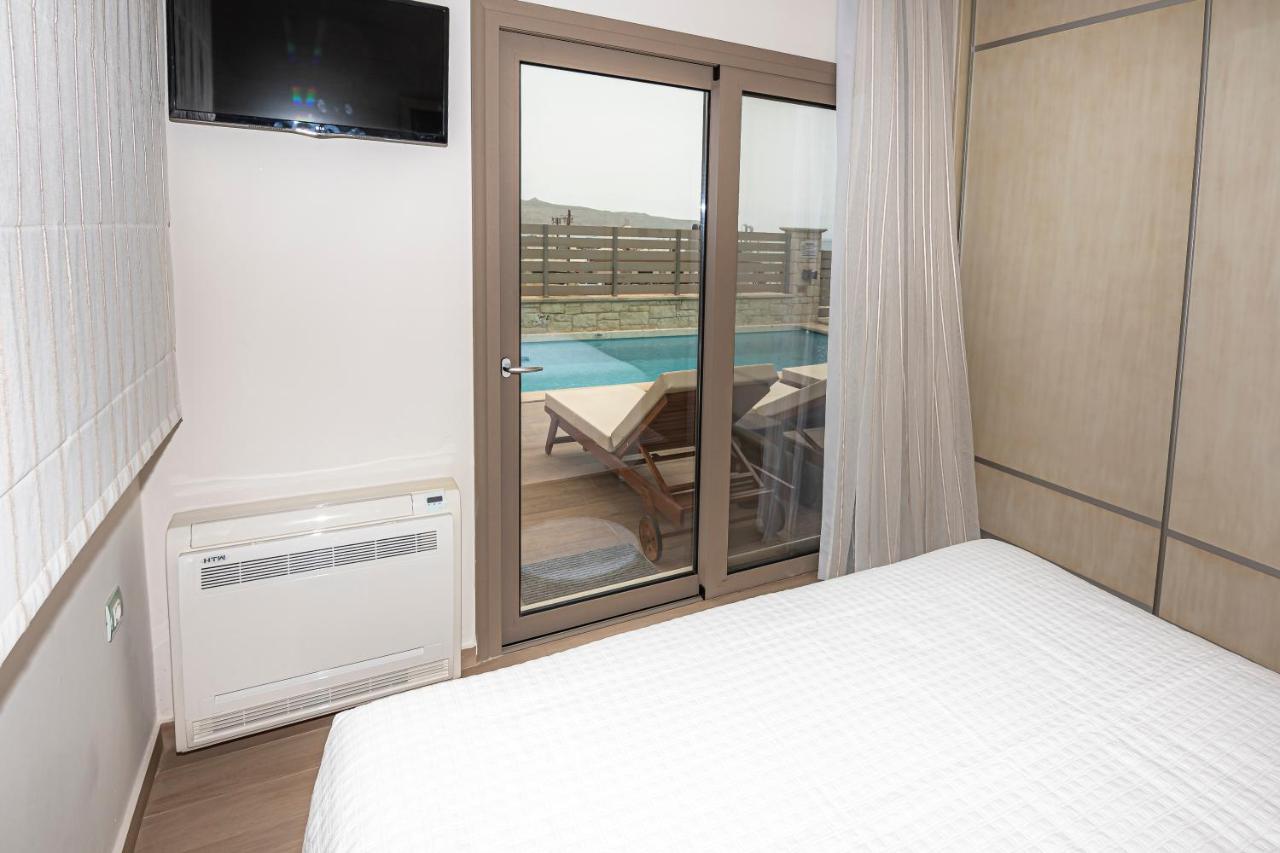 Superior Villa Marina Mare Sauna Hammam Nea Kydonia  Экстерьер фото