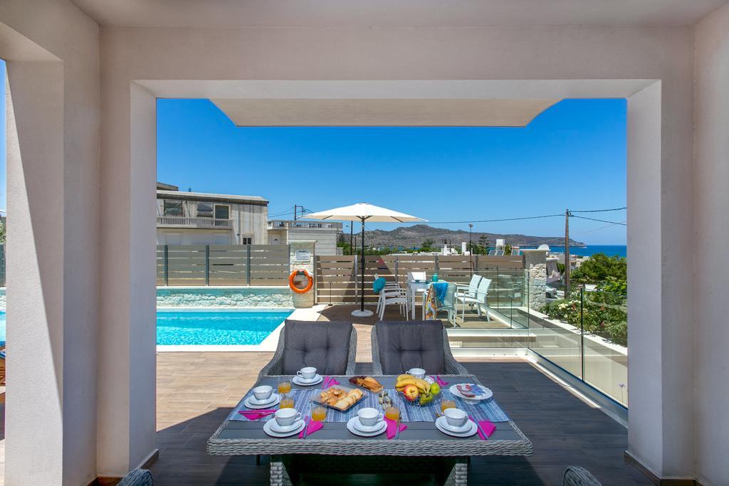 Superior Villa Marina Mare Sauna Hammam Nea Kydonia  Экстерьер фото