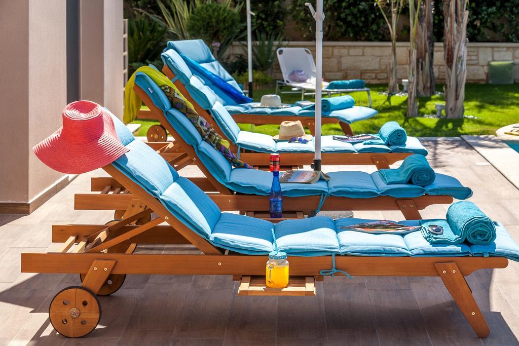 Superior Villa Marina Mare Sauna Hammam Nea Kydonia  Экстерьер фото