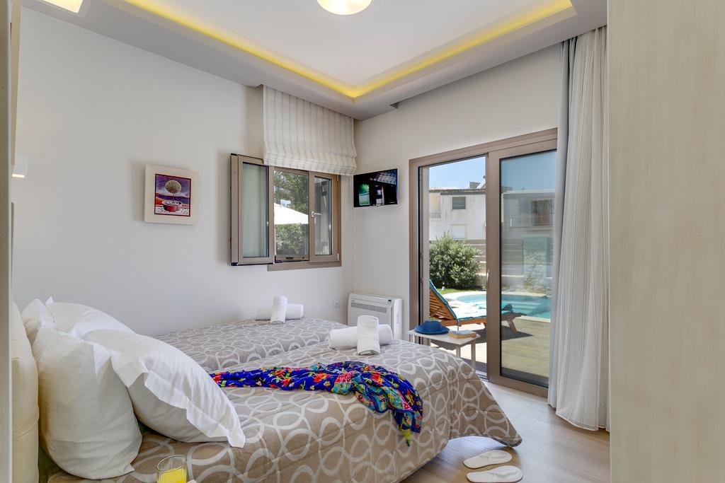 Superior Villa Marina Mare Sauna Hammam Nea Kydonia  Экстерьер фото